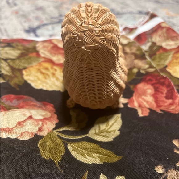 Wicker coaster set - Picture 3 of 5